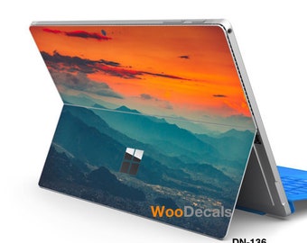 Surface Pro 9 8 X 7 6 5 4 3 Surface Go 3 1 2 Decal Sticker Skin for Microsoft Surface Pro Go Laptop Film Keyboard Covers Sleeve Sunset DN136