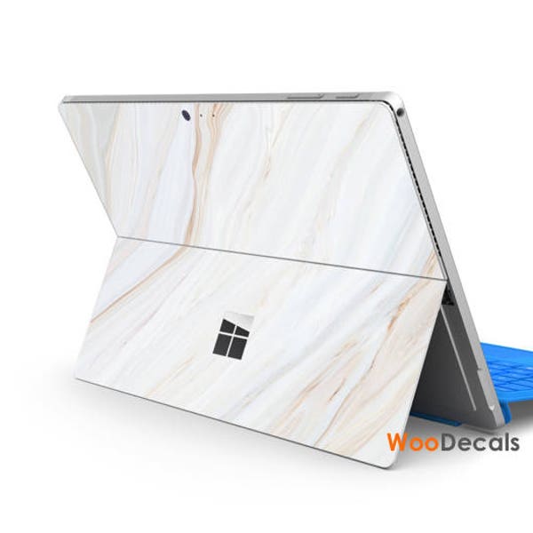 Surface Pro 9 8 X 7 6 5 4 3 Surface Go 3 1 2 Decal Sticker Skin for Microsoft Surface Pro Tablet Laptop Decals Stickers Covers Marble SJ60