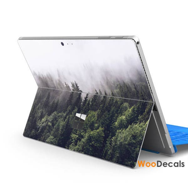 Adhesivo para Surface Pro 9 8 X 7 6 5 4 3 Surface Go 3 1 2, funda para teclado, funda para tableta, película envolvente, Forest SJ14