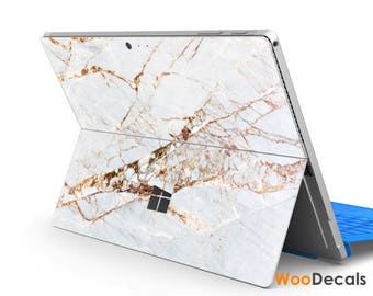Surface Pro 9 8 X 7 6 5 4 3 Surface Go 3 2 1 Decal Sticker Skin for Microsoft Surface Pro Keyboard Cover Keyboard Covers Sleeve Marble SJ54