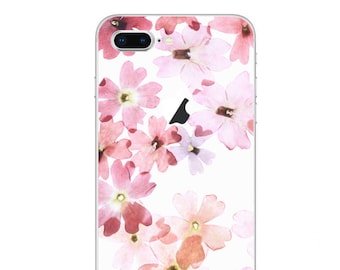 iPhone Decal Sticker Skin for iPhone 5 5S SE 6 6S 6S Plus 7 7 Plus iPhone 8 8 Plus iPhone X Cover Decals Stickers Covers Skins Floral 77