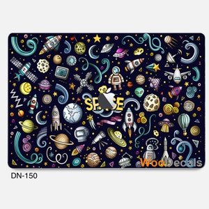 MacBook Pro Air M1 M2 Chip 15 14 11 12 13 polegadas MacBook Pro 16 polegadas Decalque adesivo pele para Apple Teclado Capa Laptop Case Manga Filme DN150