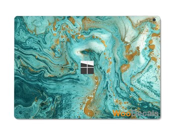 Surface Laptop 5 4 Book 3 2 1 Skin Surface Laptop Go Studio Sticker for Surface 13 in 15 inch Cover Decals Stickers Case Sleeve Marble SJ56