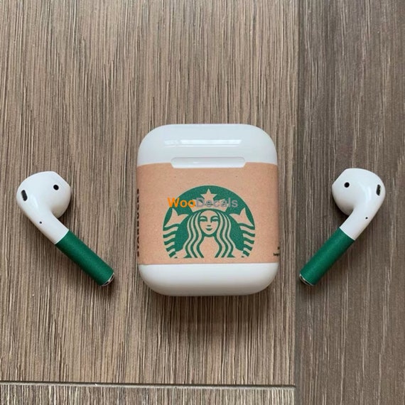 Starbucks Cup Sleeve Design Airpods 1 2 Sticker Skin Decal Etsy