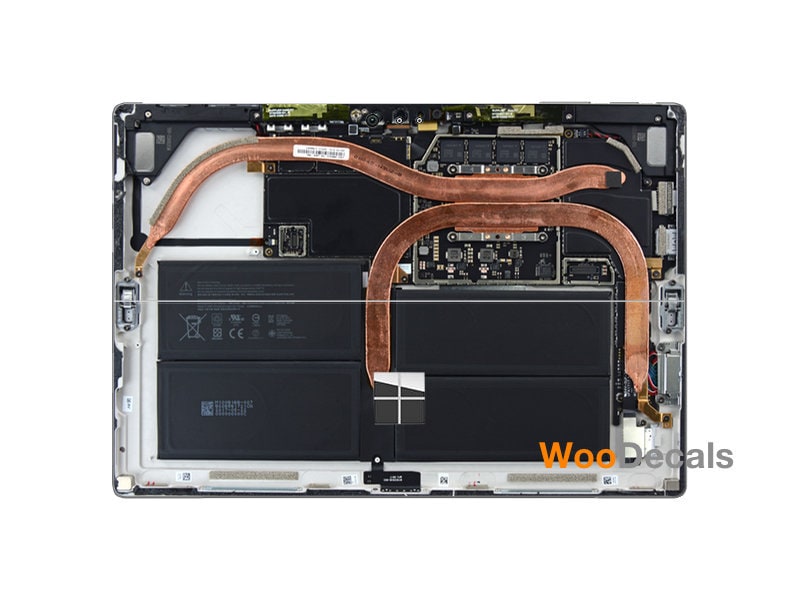Disassemble Teardown Surface Pro 7 Go Decal Sticker Skin for