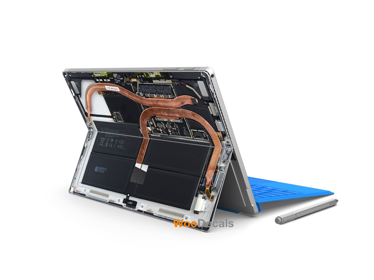 Disassemble Teardown Surface Pro 7 Go Decal Sticker Skin for