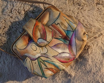 Vintage 1980's Leather Sam Sam Purse