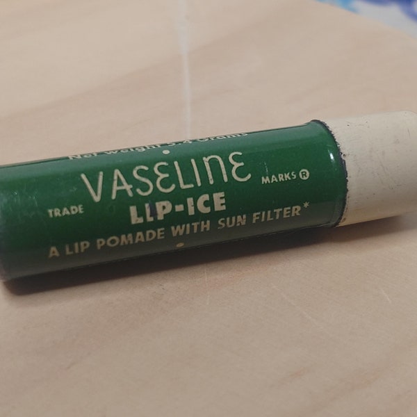 Antique 1940's Vaseline Lip Ice from WWII