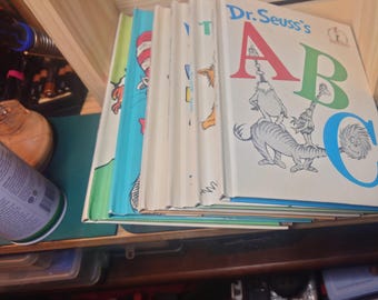 Six (6x) Original First Edition Dr. Seuss Books and More