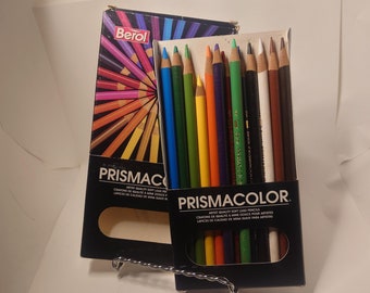 Vintage 1990's Berol Prismacolor Colored Pencil Set