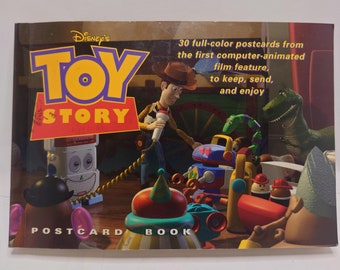 Vintage 1995 Toy Story Postcard Book