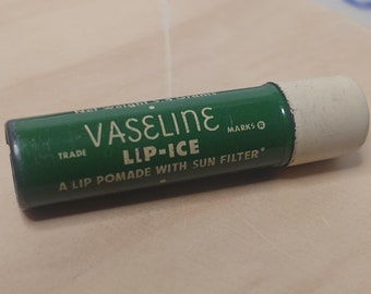 Antique 1940's Vaseline Lip Ice from WWII