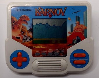 Rare Vintage 1989 Karnov Tiger Electronics Handheld Game