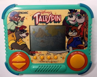 Rare Vintage 1990 Tailspin Tiger Electronics Handheld Game