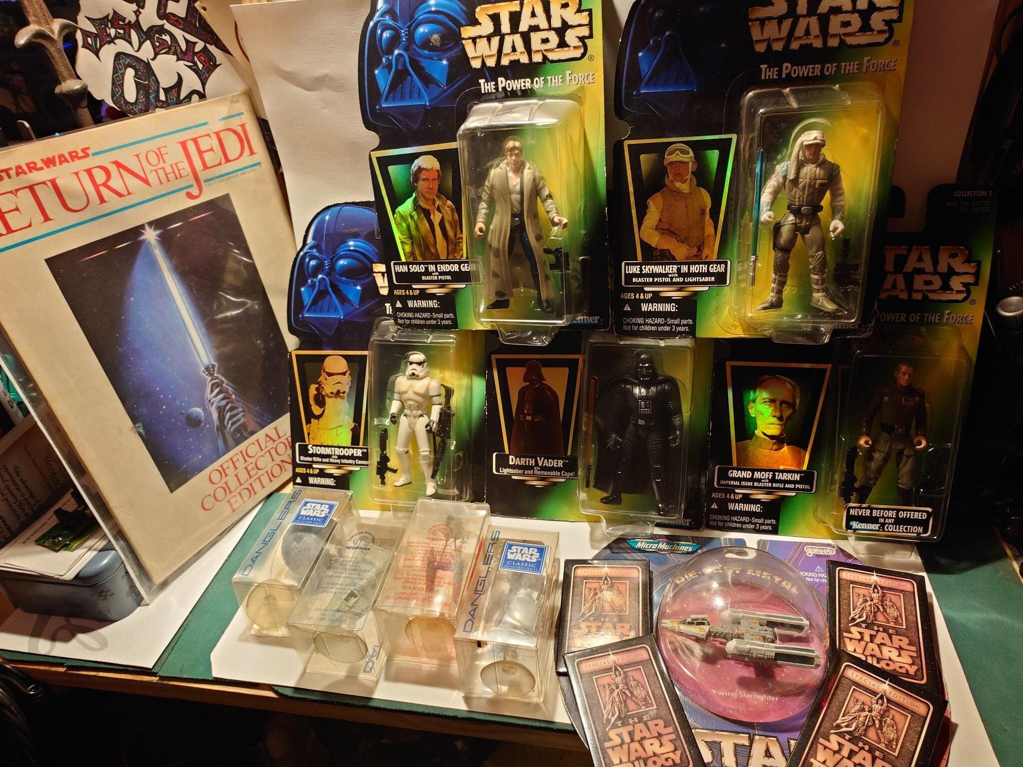 Vintage 90's Star Wars Bundle - Lots of Goodies!!! - Etsy