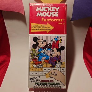 Vintage 1985 Walt Disney Mickey Mouse Funforms