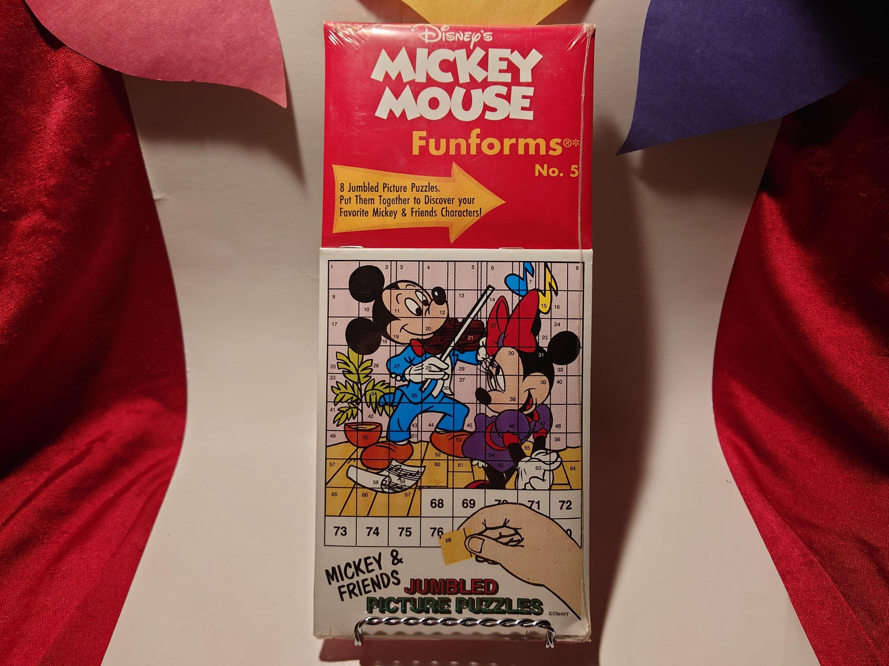 Vintage 1985 Walt Disney Mickey Mouse Funforms - Etsy