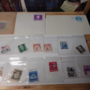 Vintage 1950-1970 Stamp Collection