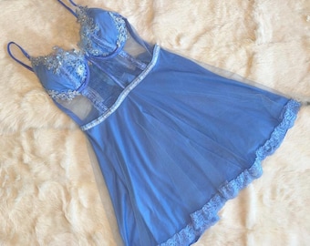 Vestido de lencería personalizado con apliques de encaje, ropa interior de bambú, vestido tipo bustier