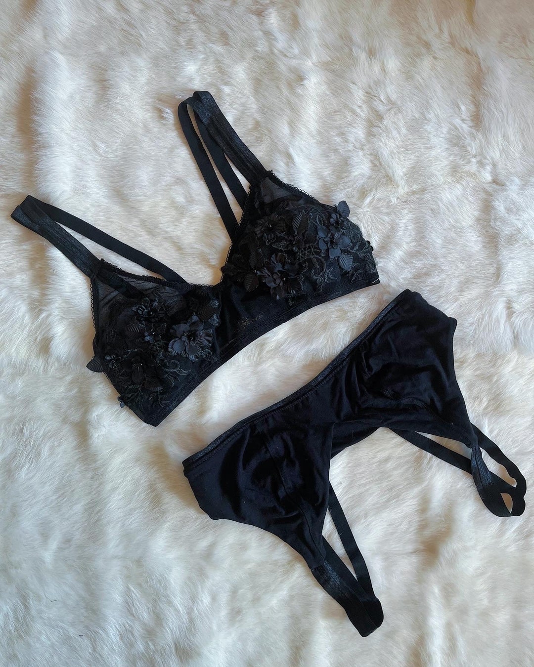 Floral Touch Covering Memory Bra
