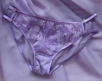 Ropa interior a medida, bragas de encaje, ropa interior de bambú, lencería a medida