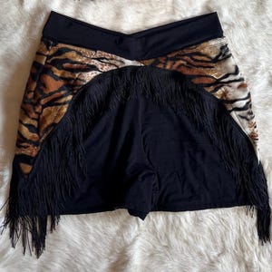 Bamboo Shorts, Shorts with Pockets, Fringe Shorts