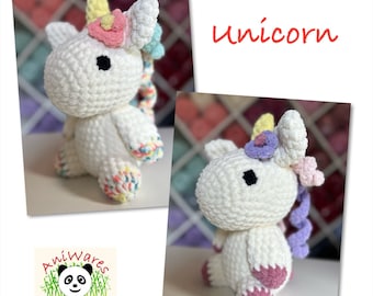 Crochet Unicorn Plushie