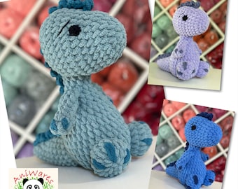 Crochet Dinosaur Plushie