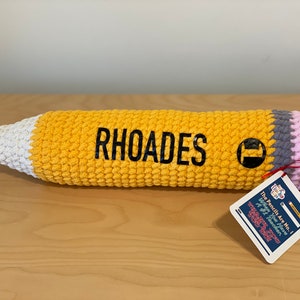 Teacher Appreciation Pencil Pillow