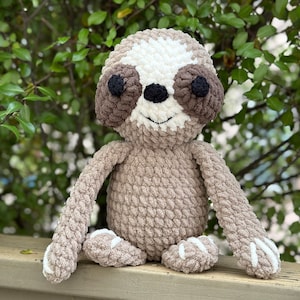 Crochet Sloth Plushie