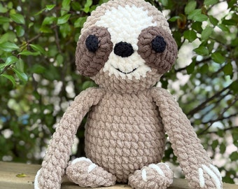 Crochet Sloth Plushie