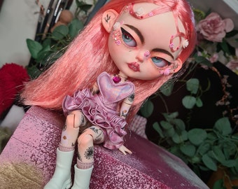 Special Valentine’s Edition - Rebel - Custom Blythe Twin Doll