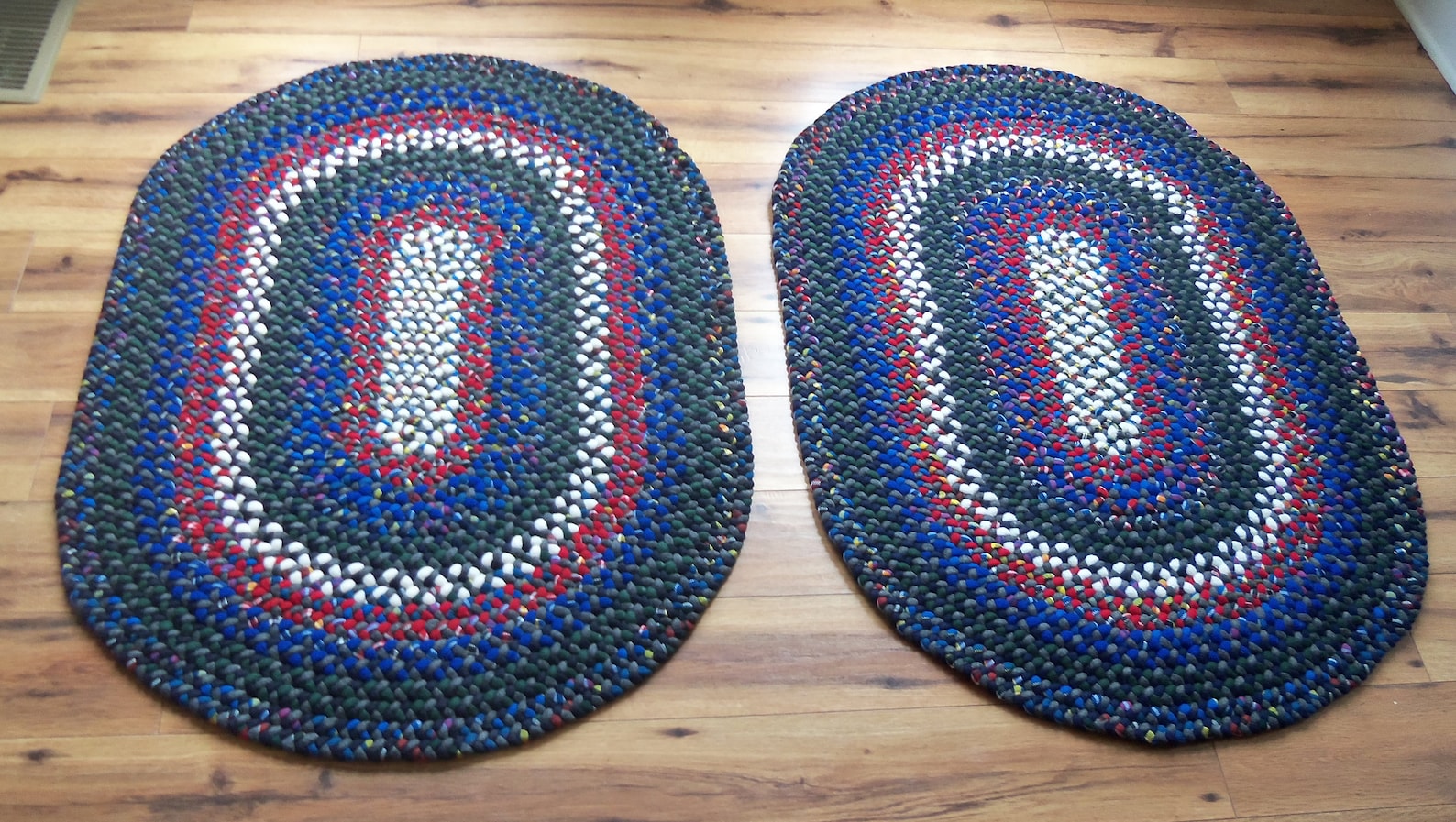 Custom Order Oval Braided Wool Rug Etsy Canada