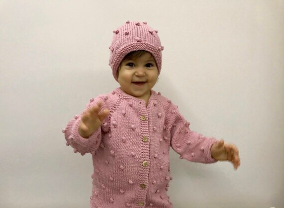 Baby Cardigan Knit Popcorn Cardigan Baby Winter Clothes Toddler Cardigan Knit Newborn Cardigan Set Baby Shower Girl Child Cardigan Etsy