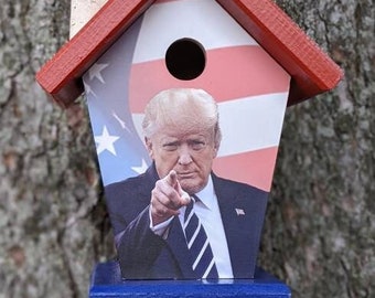 Donald Trump Birdhouse