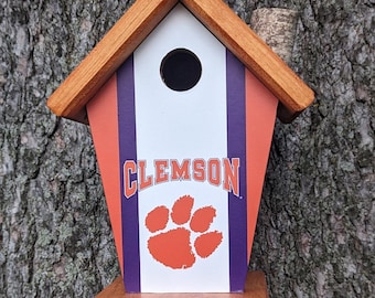 Clemson Tigers Birdhouse