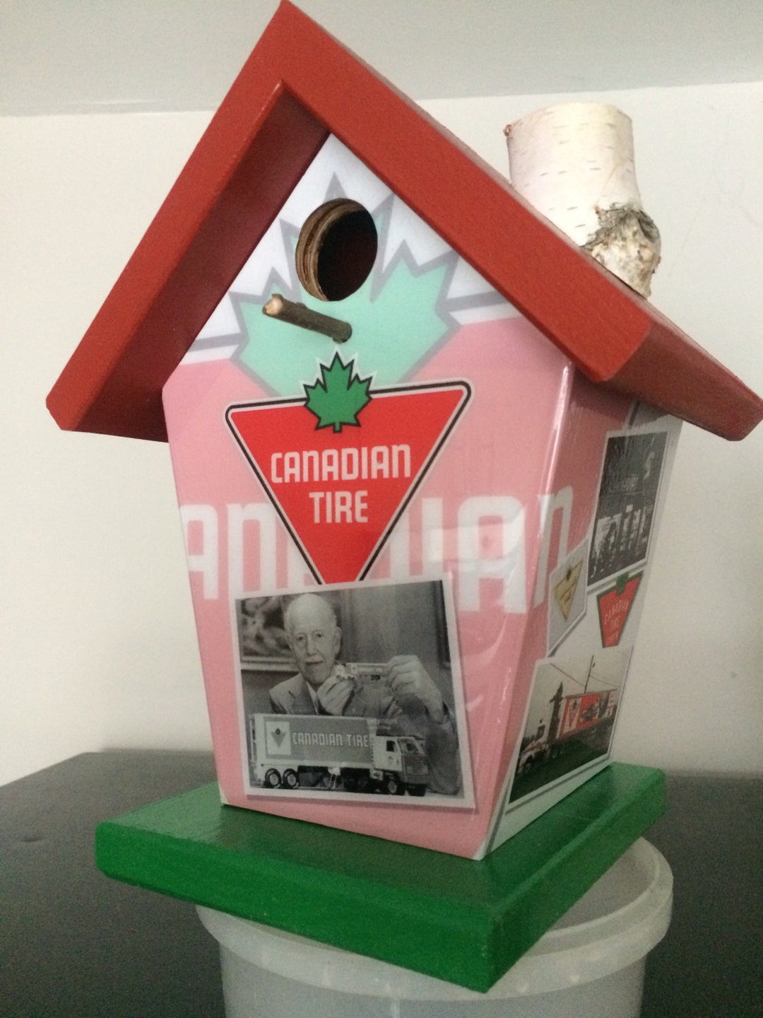 Canadian Tire Retirement Gift Birdhouse Etsy