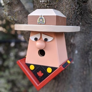 Royal Canadian Mounted Police Birdhouse
