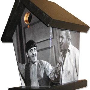 Three Stooges Birdhouse