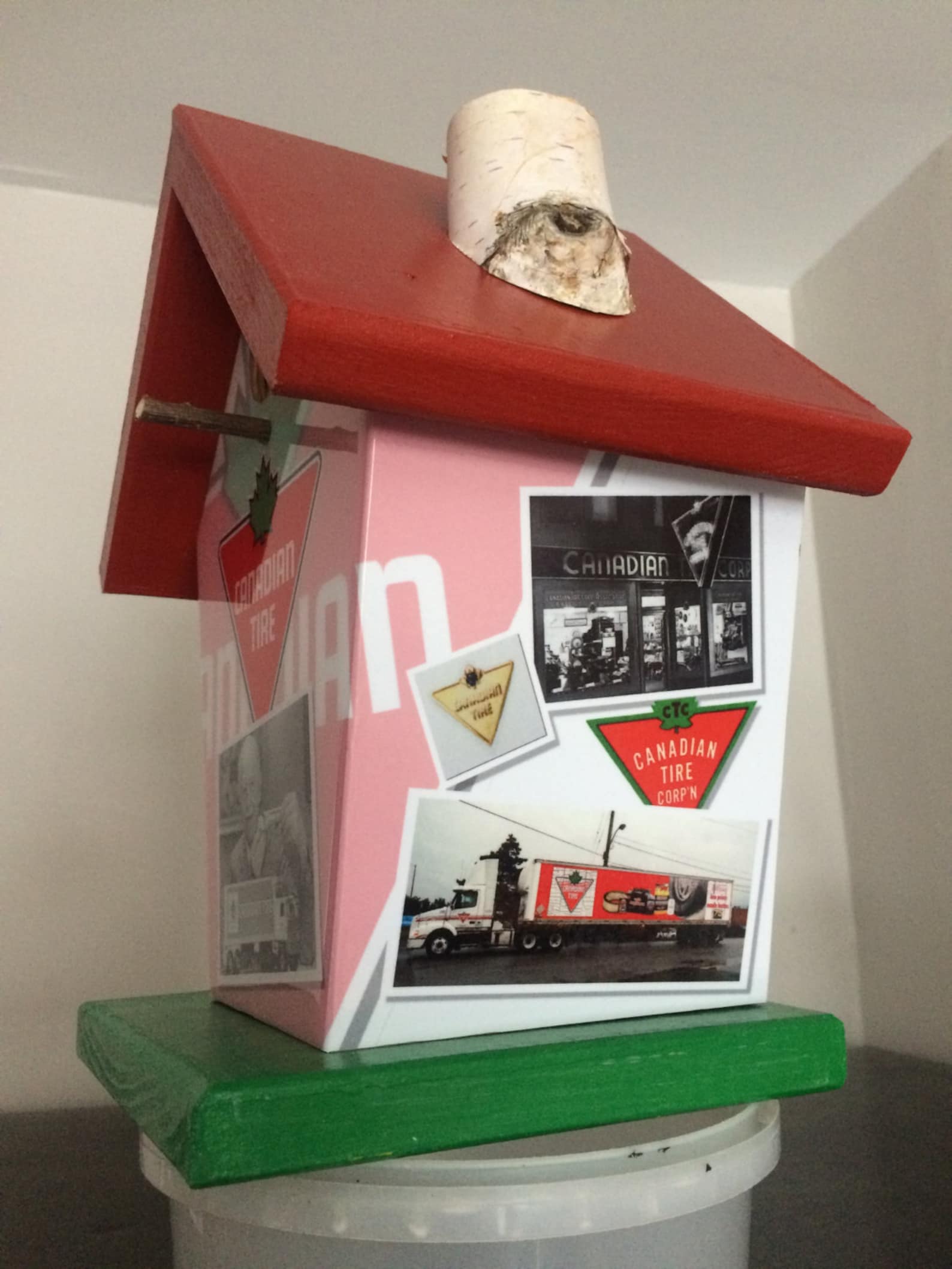 Canadian Tire Retirement Gift Birdhouse Etsy