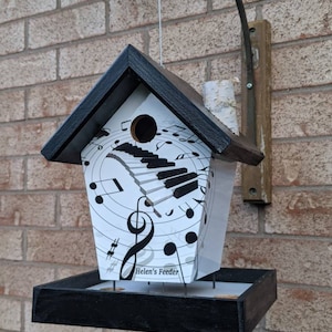 Music Lover Personalized Bird Feeder