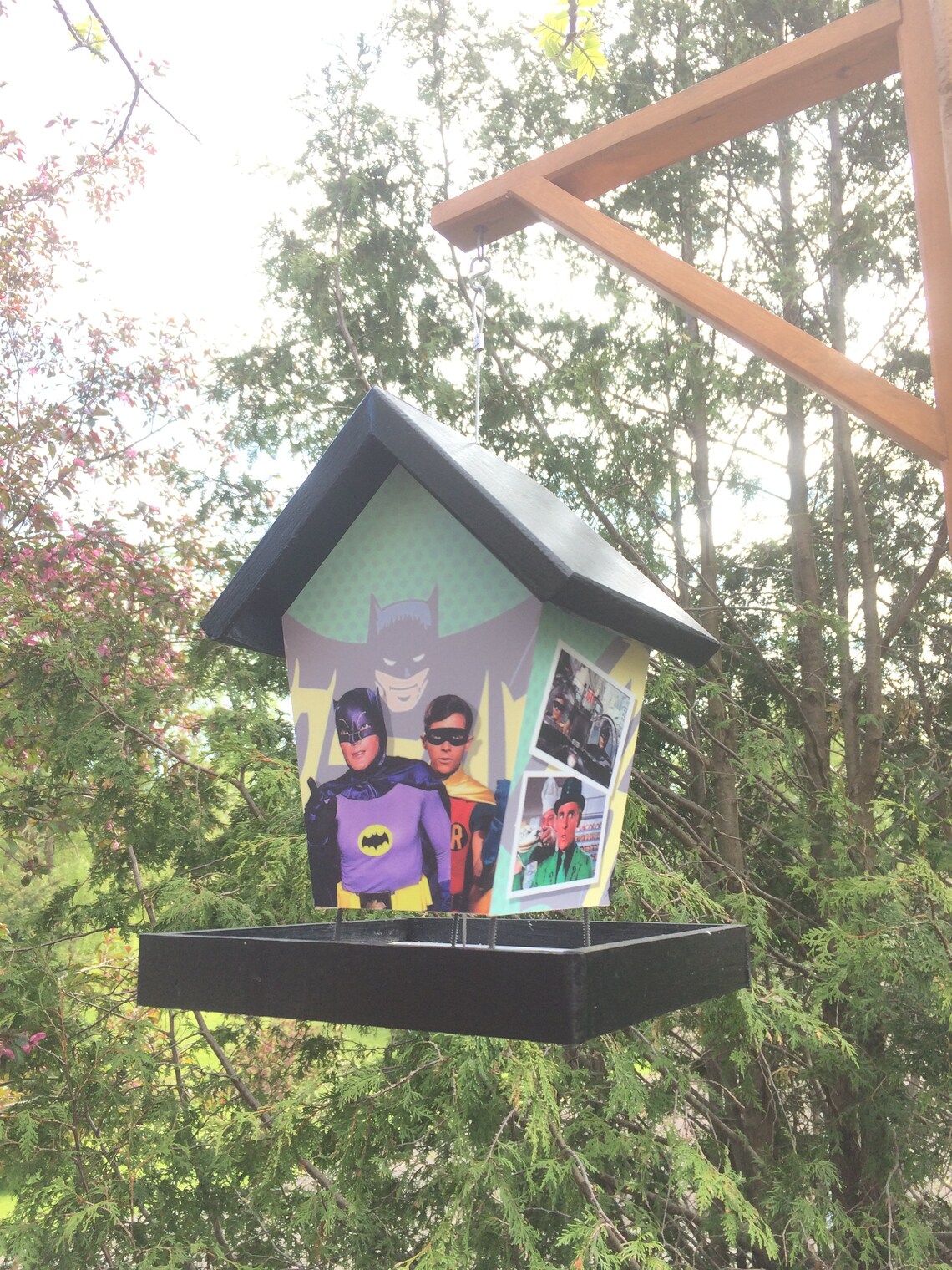 Batman & Robin Bird Feeder Etsy