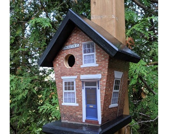 Red Brick Birdhouse