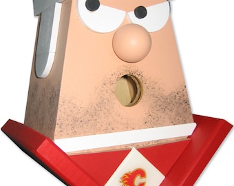 Calgary Flames Birdhouse