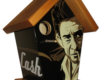 Johnny Cash Birdhouse