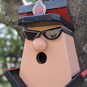 Hamilton Police Officer Birdhouse