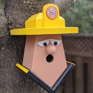 Fire Fighter Birdhouse