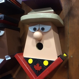 Royal Canadian Mounted Police Birdhouse
