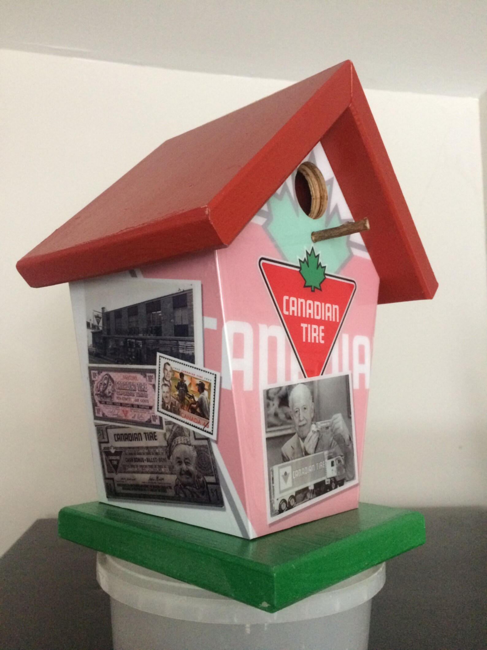 Canadian Tire Retirement Gift Birdhouse Etsy