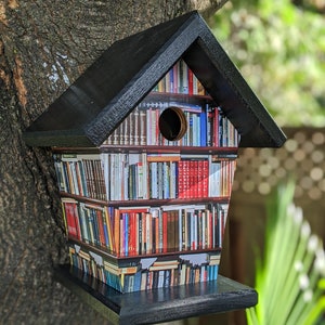 Book Nook Birdhouse